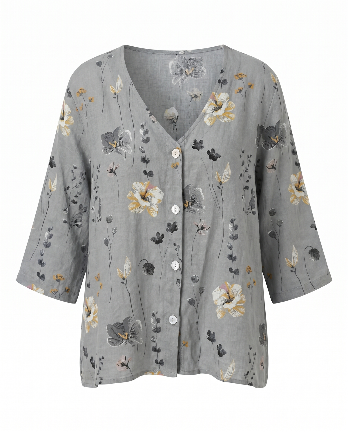 Women's Blouse | Three-Quarter Sleeve