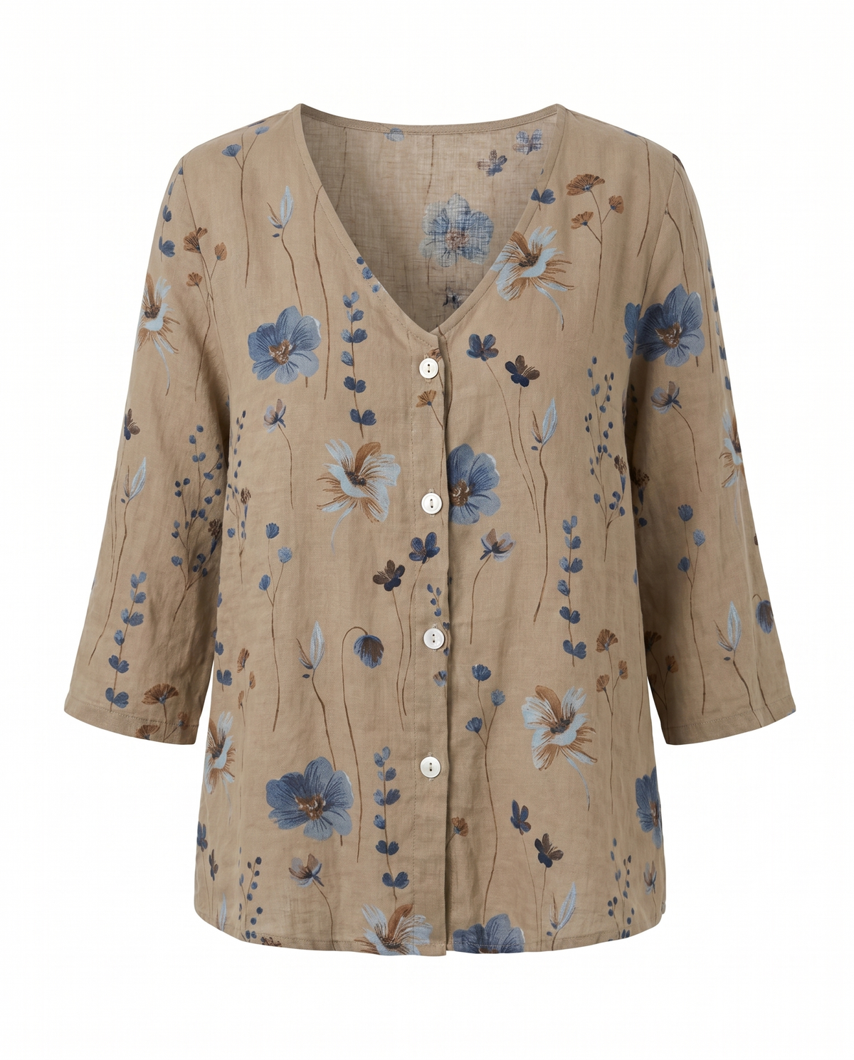 Women's Blouse | Three-Quarter Sleeve